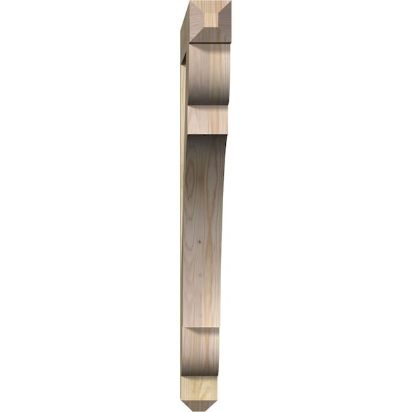 Olympic Craftsman Rough Sawn Bracket, Douglas Fir, 4W X 42D X 42H